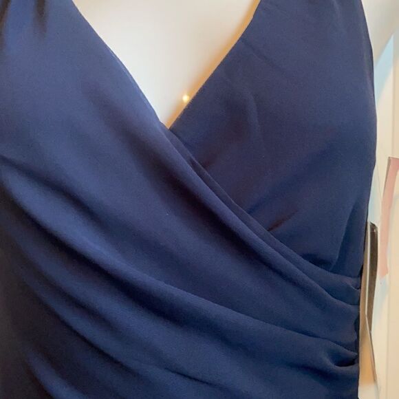 Navy Bill Levkoff dress - Picture 4 of 11